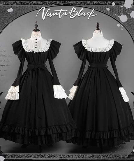 VantablackStudio / No.1 Doll ゴシック ワンピース [LO1379]