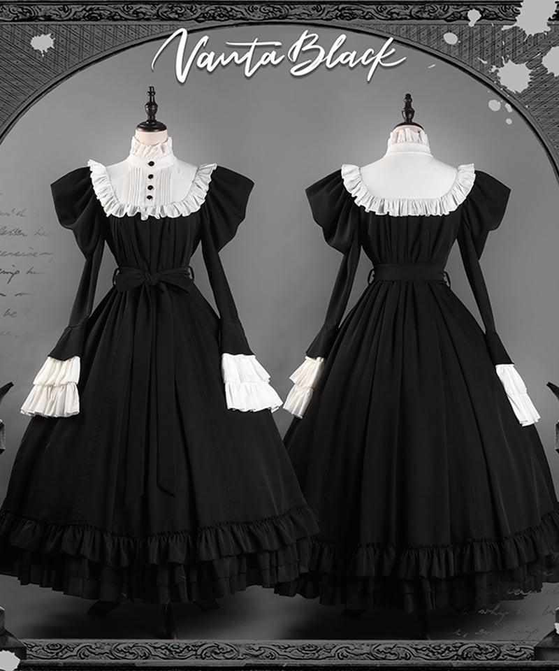 VantablackStudio / No.1 Doll ゴシック ワンピース [LO1379