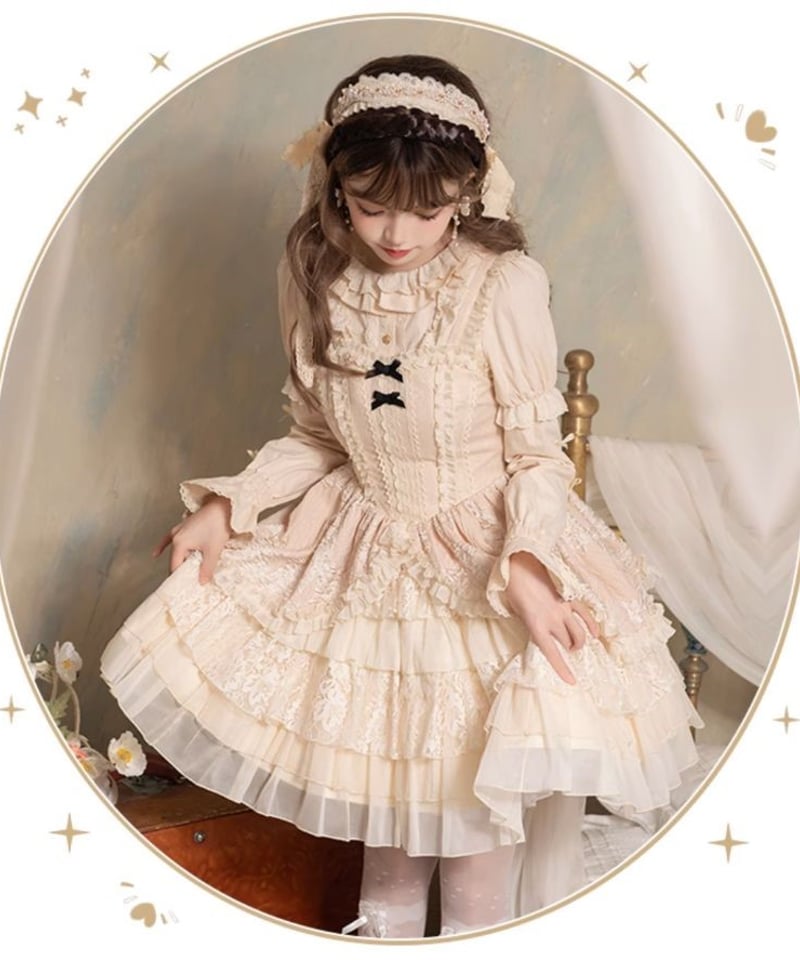 with PUJI / オルゴール ロリィタドレス JSK [LO1184] | Roses