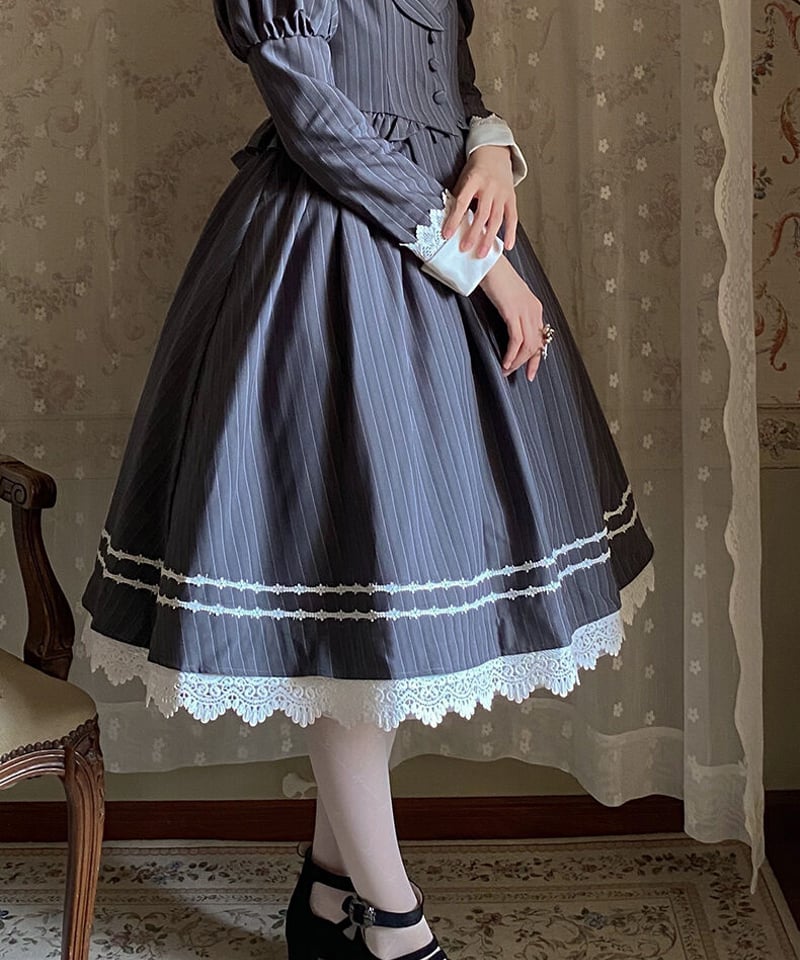 SEVEN BABY Lolita 巡礼者 クラシック ロリィタ ワンピース フルセット 