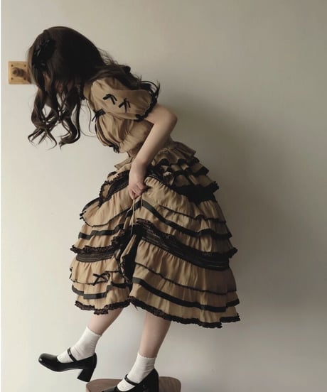 JND Lolita ガラス窓 ロリィタ ショートドレス SP フルセット [LO508]