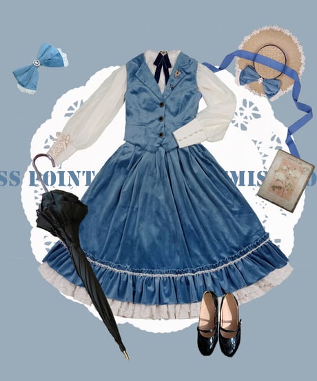 Miss Point / 薔薇人形 ロリィタドレス ベスト  [LO113]