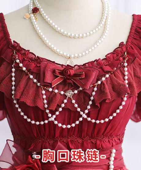 Fantasy Mirror バラをください ロリィタドレス ワンピース フルセット [LO587]