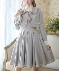 【型紙】Lolita セットアップ JSK+ショートジャケット [KO113]