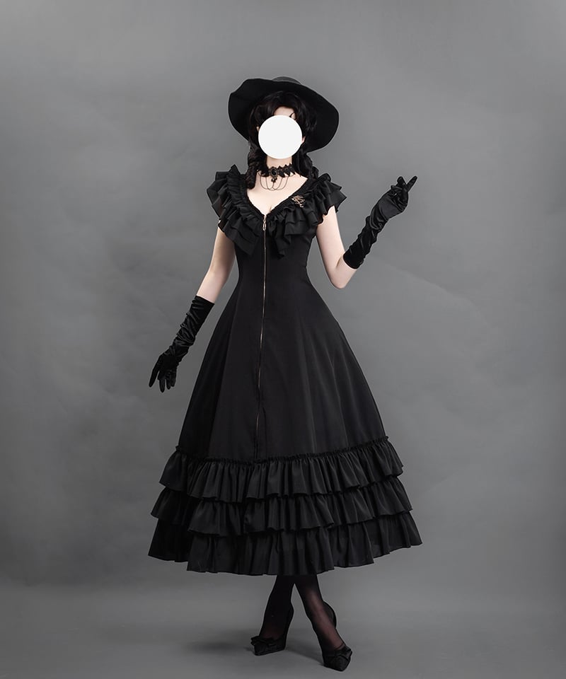 VISIBLE REIKO MATSUYAMA ワンピース ドレス ゴシック VISIBLE REIKO MATSUYAMA ワンピース ドレス ゴシック