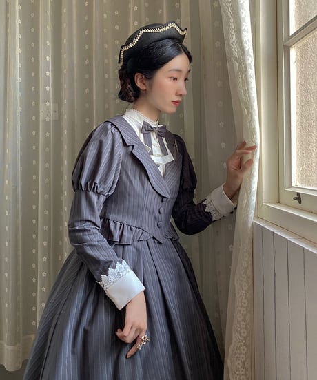 SEVEN BABY Lolita 巡礼者 クラシック ロリィタ ワンピース フルセット [LO625]