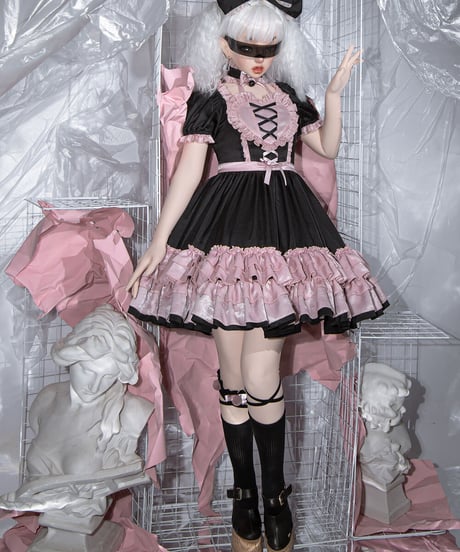 Black Fairy Lolita ラブサイクル ロリィタドレス ワンピース単品 [LO472]
