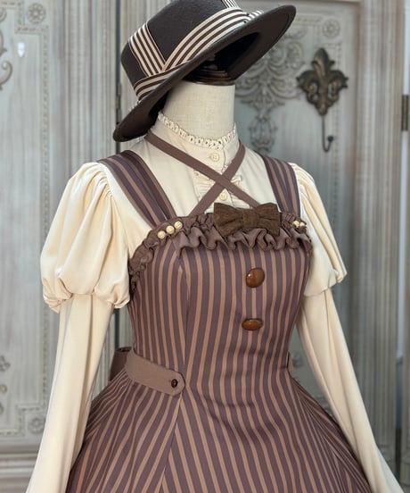 Miss Point / Classical Chocolate JSK [LO1227]