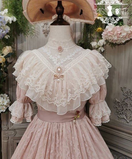 Miss Point 木香薔薇 1.0 レース/花柄 ロング ロリィタドレス ワンピース [LO281]