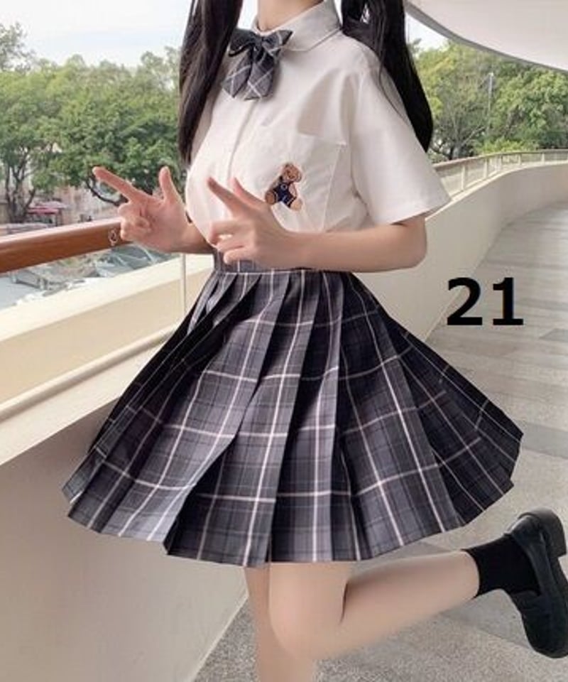 JK制服 スカート リボン セット [SK83] | Roses on the Roof ～