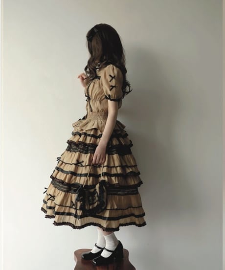 JND Lolita ガラス窓 ロリィタ ショートドレス SP フルセット [LO508]