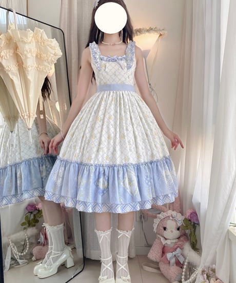 Miss Cube /  パッチワークガーデン2.0 JSK [LO1438]