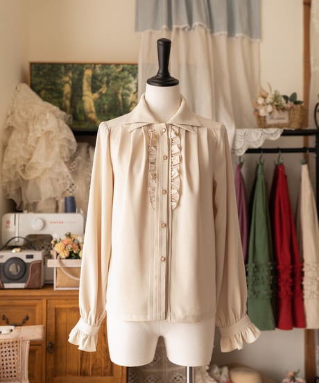 Forest Wardrobe 森林のかご4.0 二重襟ブラウス [LO950]