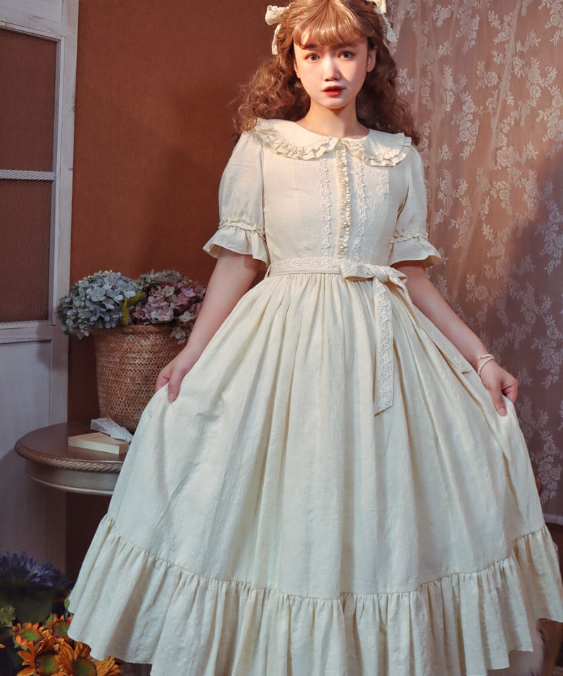 Fable Red Roof 心の谷 ロリィタ ドールカラードレス [LO537] | R