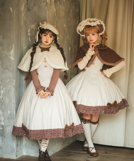 Miss Point / Classical Chocolate JSK [LO1227]