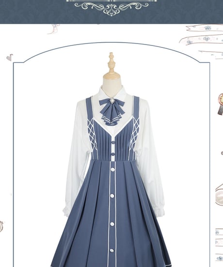 Lolita樱洛芙 Book of Lies ロリィタ コート [LO476]