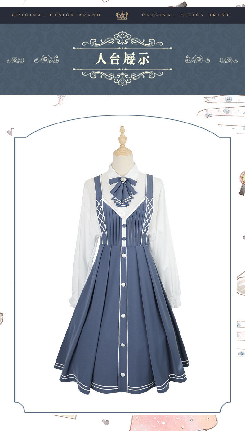 Lolita樱洛芙 Book of Lies ロリィタ JSK [LO476] | Roses