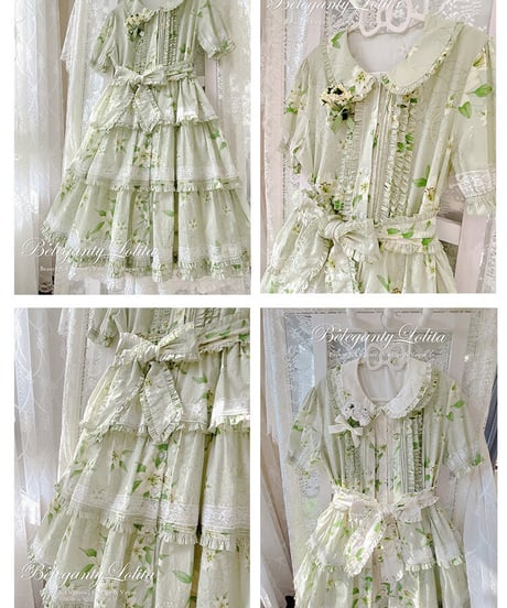 Beleganty Lolita / Pearl and Lily 半袖ワンピース ロング [LO578]
