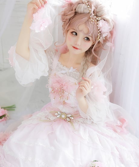 Dawn & Morning Dew Lolita / 朝露の花嫁 クラシックロリィタ JSK [LO917]