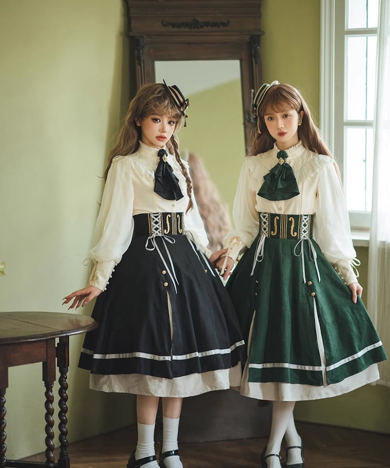 Miss Point 金色楽章 ロリィタドレス コルセットスカート、ブラウス