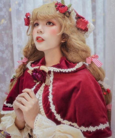 Miss Point 豊作賛歌 バイエルン風 ベルベットマント [LO390]