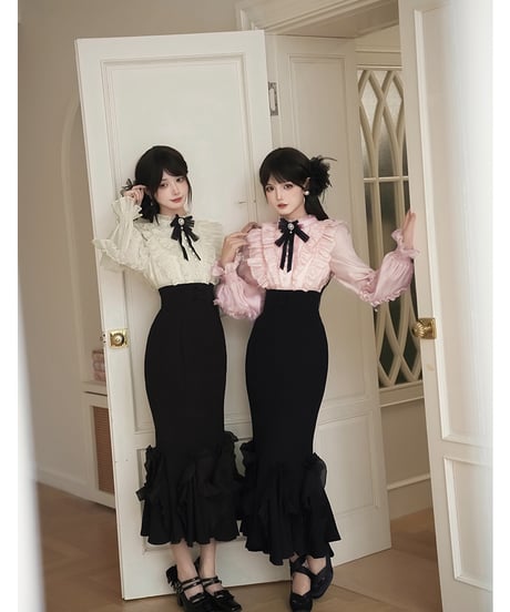 with PUJI  /  ローラのお茶会 ロリィタドレス ワンピース [LO1426]