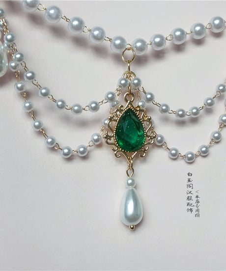 イミテーションパール ロリィタ ネックレス [AC40]