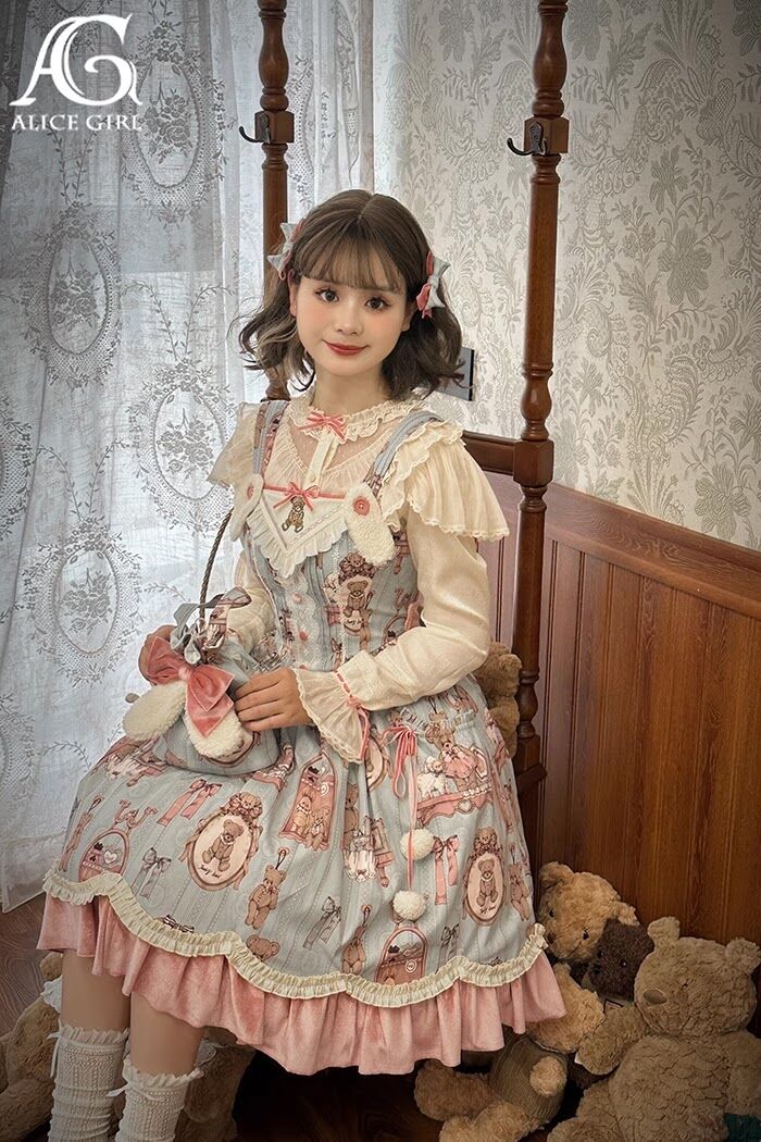 Alice Girl / ベアドールウォール ロリィタ JSK、OP、長袖ブラウス [LO8