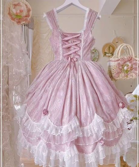 櫻田小鹿  S～4XL Menta  ロリィタ ジャンパースカート [LO959]