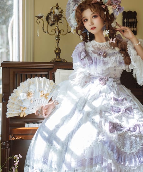 二匹の田園猫Lolita 姫袖インナーブラウス [LO495]