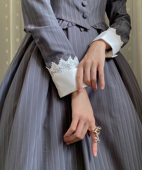 SEVEN BABY Lolita 巡礼者 クラシック ロリィタ ワンピース フルセット [LO625]