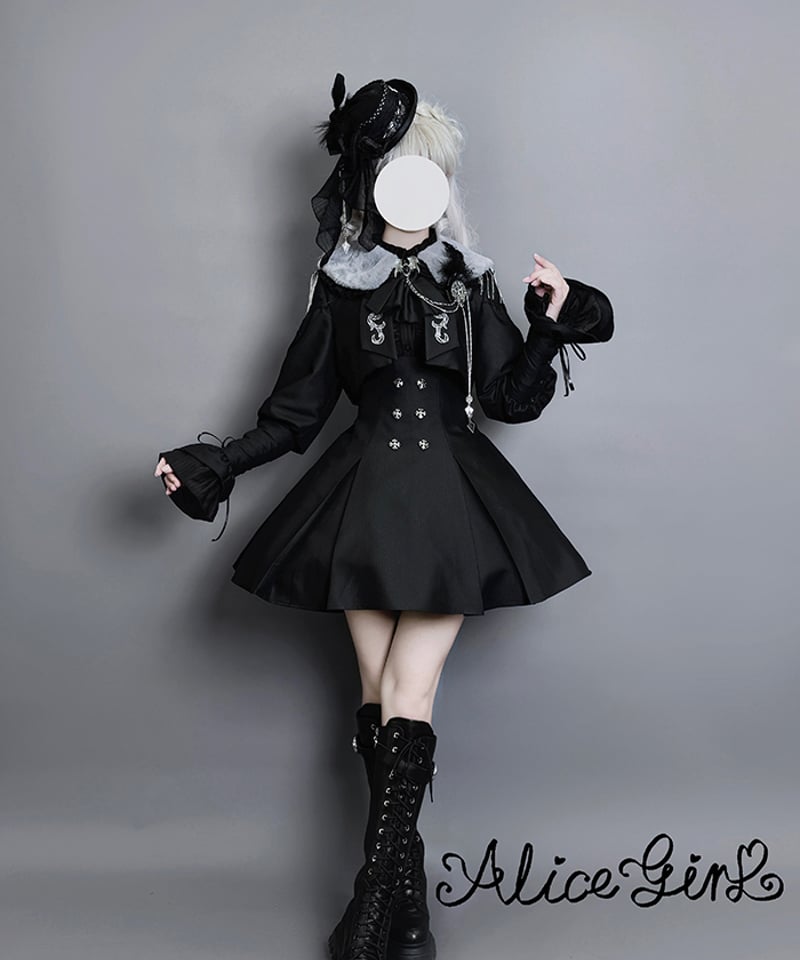 Alice Girl / 暗夜執事 ゴシックロリィタドレス セット④ [LO1504] |