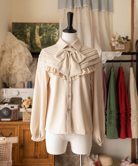 Forest Wardrobe 森林のかご4.0 リボンブラウス [LO950]
