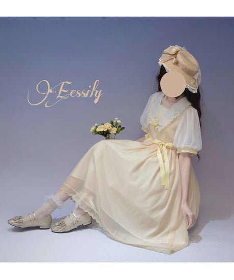 EESSILY アフタヌーンガーデン ロリィタドレス ワンピース  [LO590]