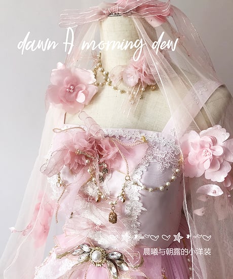 Dawn & Morning Dew Lolita / 朝露の花嫁 クラシックロリィタ JSK [LO917]