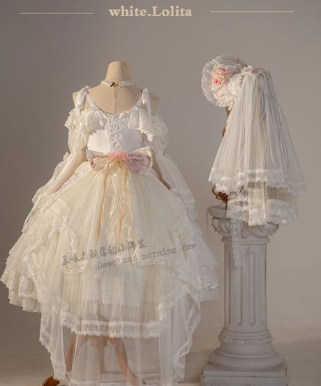 Dawn & Morning Dew 夜明けのエルフ クラシックロリィタ ワンピース [LO706]