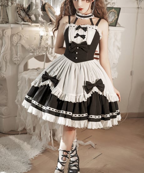 Moonlight Storage / コーヒーメイド メイド服 セット[LO790]