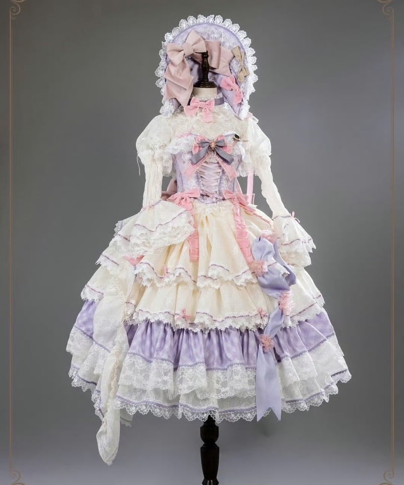 HinanaQueena 夢の国のアリス ロリィタドレス セット [LO830 HinanaQueena 夢の国のアリス ロリィタドレス セット [LO830