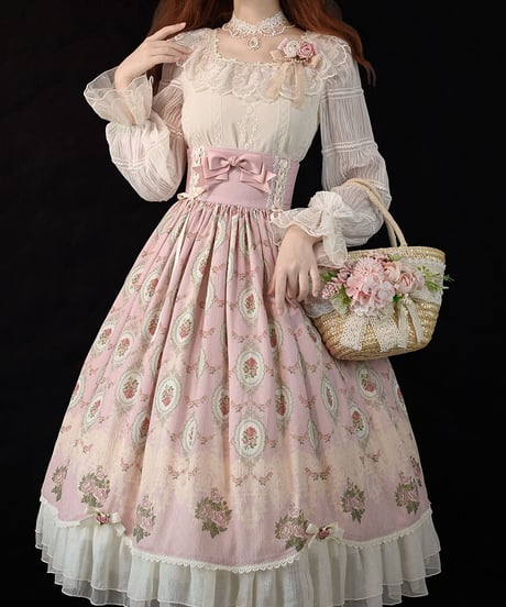 Miss Point 香りを求めて シフォン長袖ブラウス[LO585]