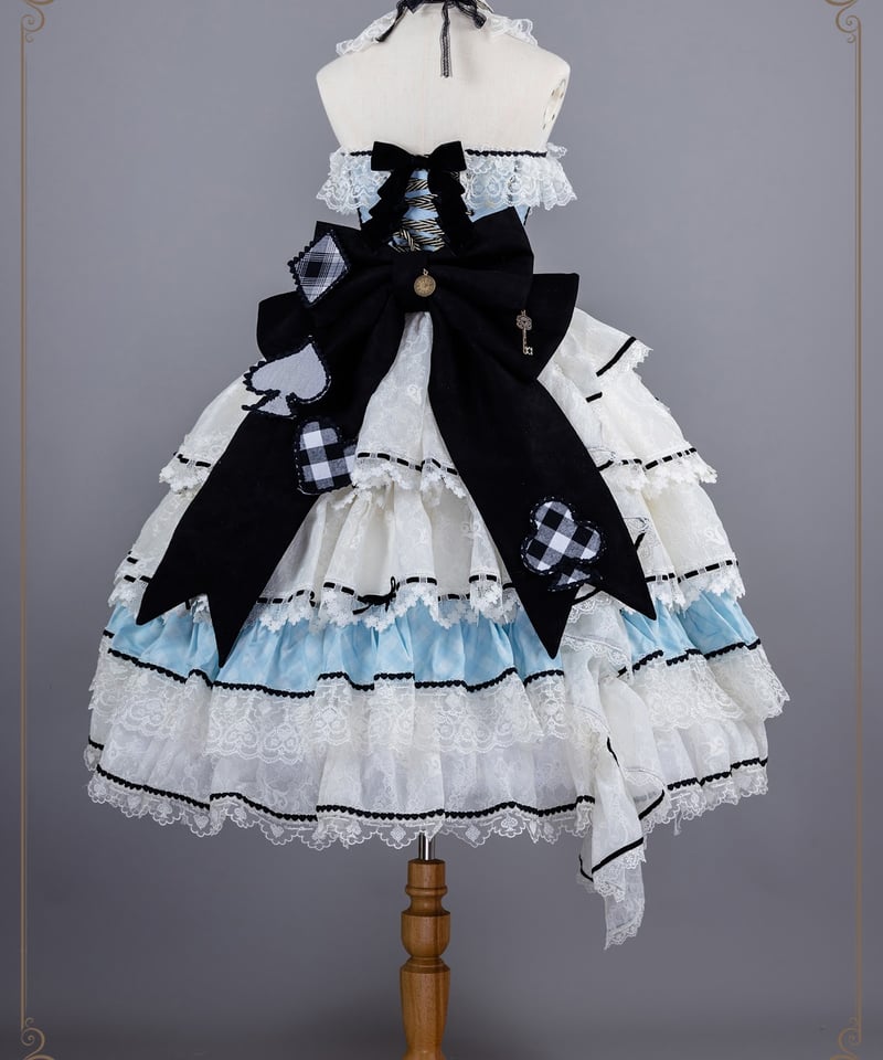 HinanaQueena 夢の国のアリス ロリィタドレス セット [LO830 HinanaQueena 夢の国のアリス ロリィタドレス セット [LO830