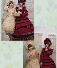 Lucy and  Lory / Pastoral roaming クラシック コットンロング ロリィタドレス ワンピース [LO860]