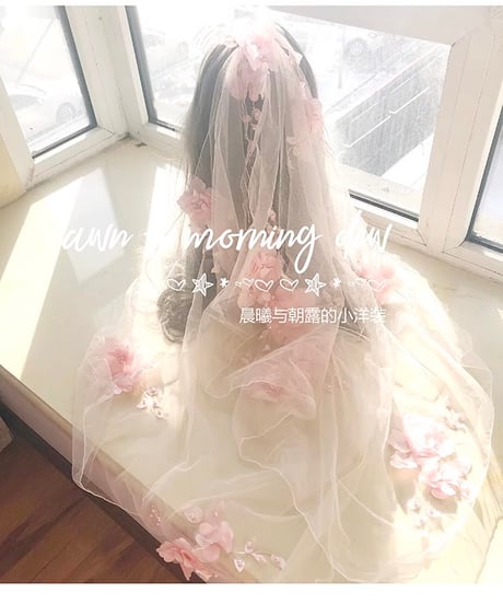 Dawn & Morning Dew Lolita / 朝露の花嫁 クラシックロリィタ アクセサリー （サックス、ピンク、白） [LO917]