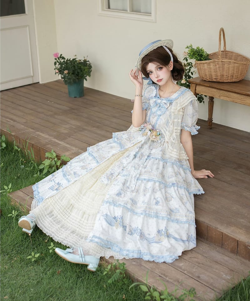 Miss Point 花のたよりと羊のワルツ ロリィタドレス 豪華版（DX） 前