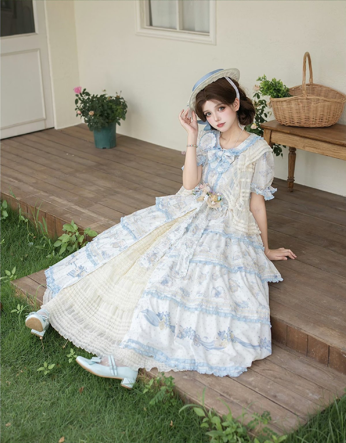Miss Point 花のたよりと羊のワルツ ロリィタドレス 豪華版（DX） 前