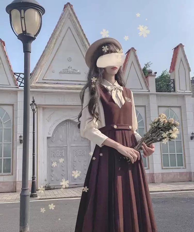 アンティークブーケJSK＋ブラウスセット axes femme kawaiiから、Classic Bouquet seriesが新登場
