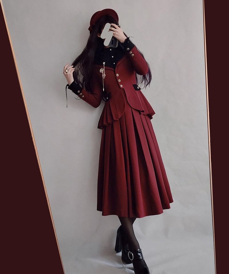 Foxtrot Lolita / Art is Life レトロヴィンテージ セットアップ [
