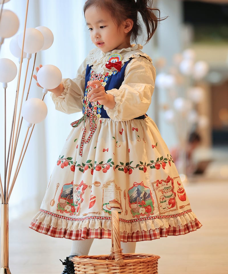 Miss Point りんご園 こども用 バイエルン風ロリィタドレス