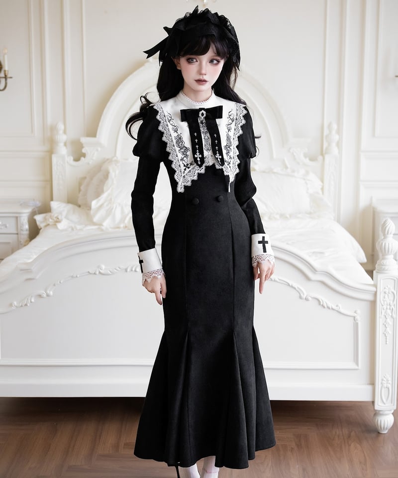 専用　即購入可　すぐ発送＊微光蔷薇 ロリータ　ドレス　フルセット 専用 即購入可 すぐ発送＊微光蔷薇 ロリータ ドレス フルセット - メルカリ