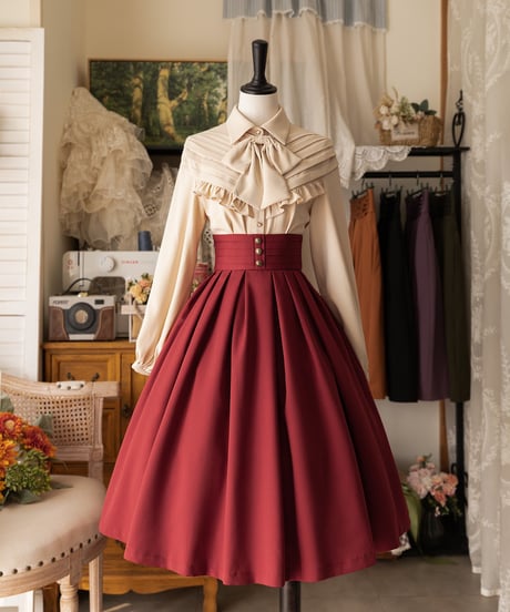 Forest Wardrobe 森林のかご4.0 リボンブラウス [LO950]