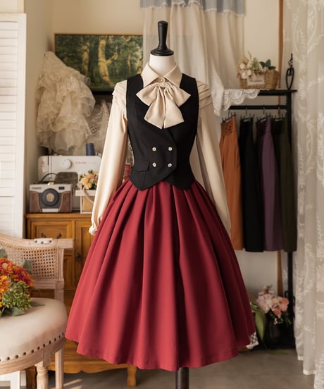 Forest Wardrobe 森林のかご4.0 リボンブラウス [LO950]